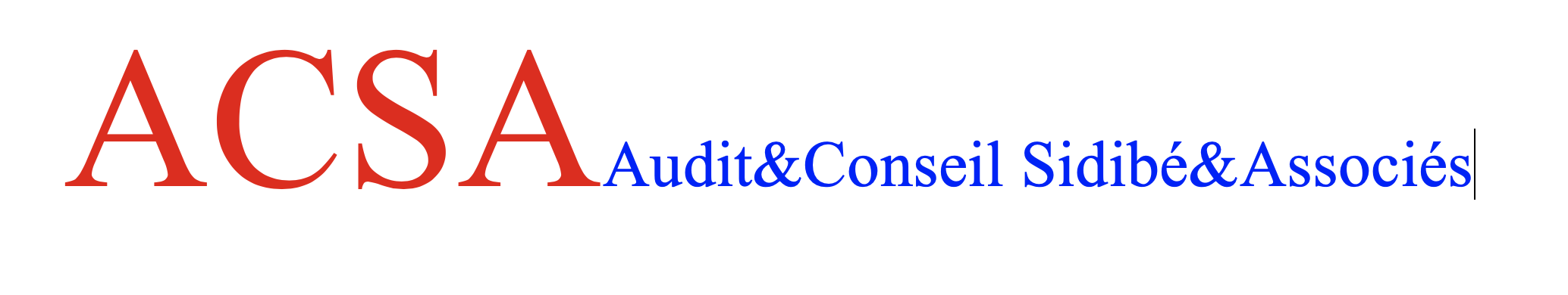 Cabinet d'audit, de commissariat aux comptes et d'expertise comptable